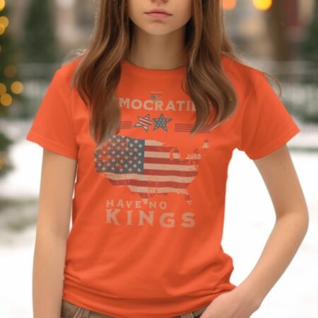democrats-have-no-kings-patriotic-american-design-t-shirt