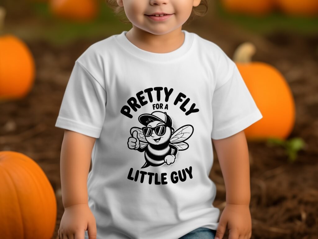 Pretty Fly Bee T-Shirt, Funny Bee Design, Cool Bee T-Shirt, Cartoon Bee Shirt, Graphic Tee, Unisex T-Shirt, Trendy T-Shirt, Gift Idea